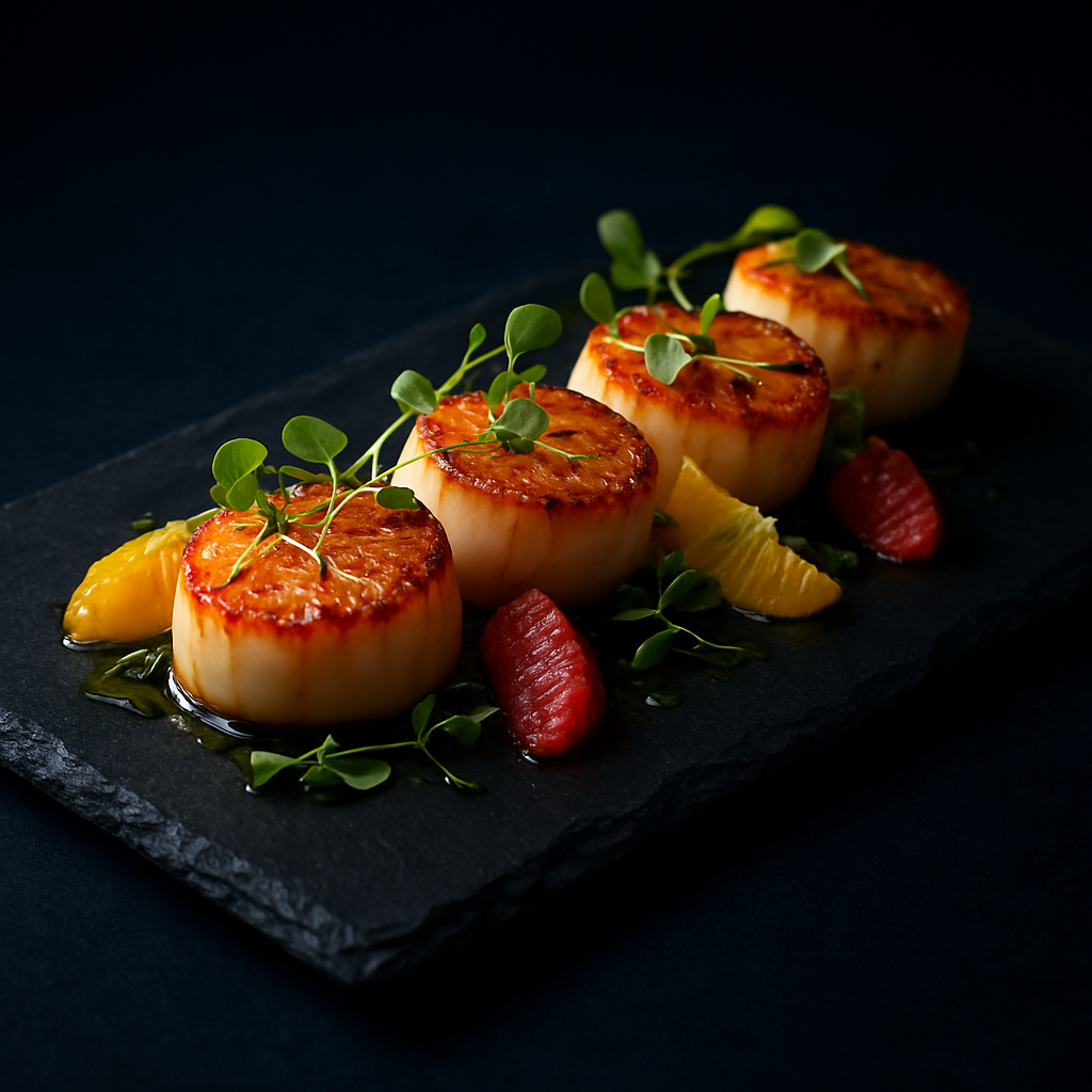 Seared Day-Boat Scallops